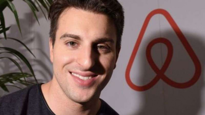 Chief executive Airbnb Brian Chesky