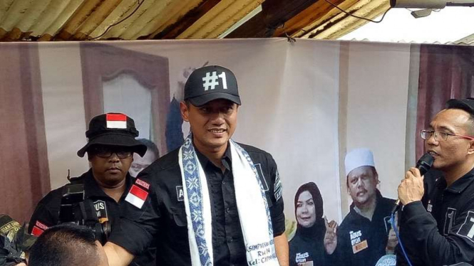 Calon Gubernur DKI Jakarta, Agus Harimurti Yudhoyono.