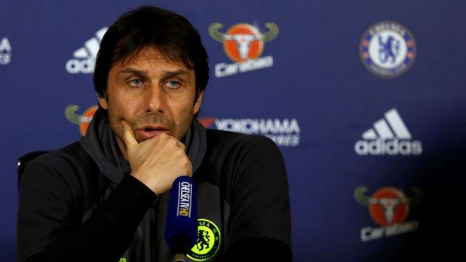 Manajer pelatih Chelsea, Antonio Conte.