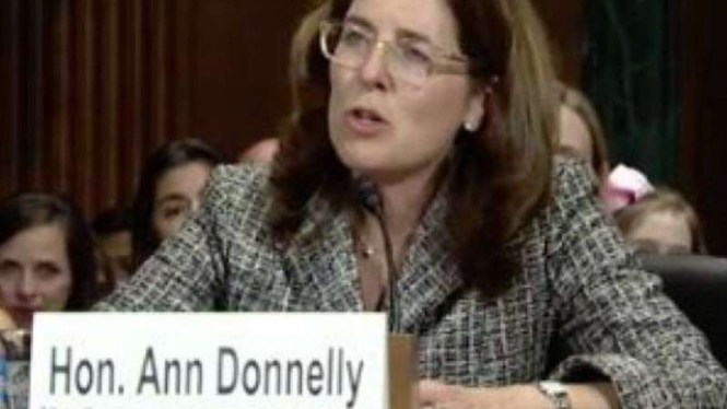 Hakim Pengadilan New York, Ann M. Donnelly.