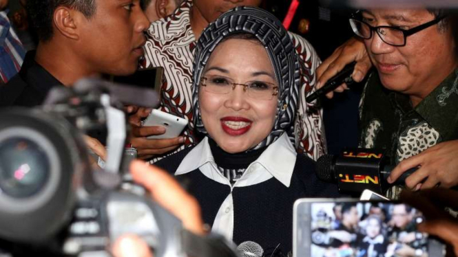 Sylviana Murni ucapkan selamat untuk Djarot Saiful Hidayat