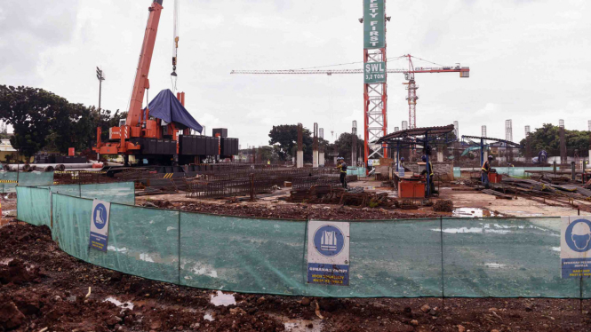 Pembangunan Velodrome Rawamangun