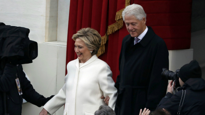 Hillary dan Bill Clinton.