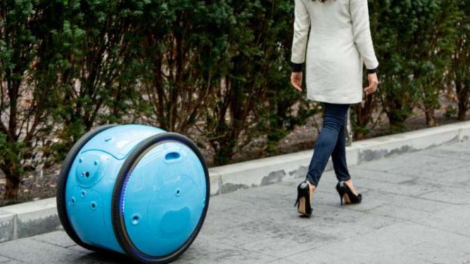 Robot koper 'Gita' keluaran Vespa
