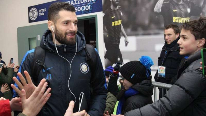 Gelandang Inter Milan, Antonio Candreva