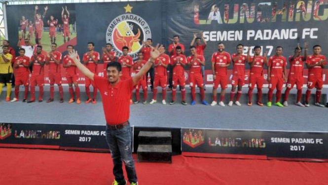 Launching skuat Semen Padang FC musim 2017