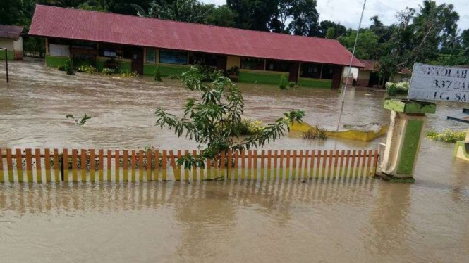 Banjir di Wajo, Sulawesi Selatan 