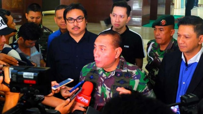 Ketua Umum PSSI, Letnan Jenderal TNI Edy Rahmayadi