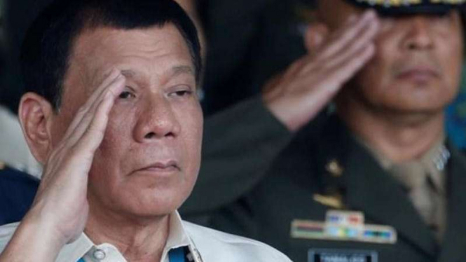  Presiden Filipina Rodrigo Duterte.