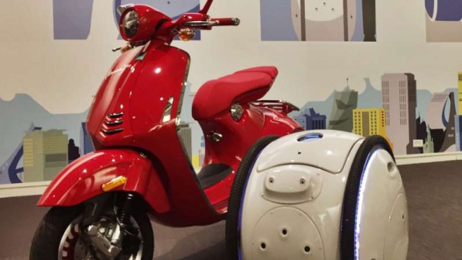 Robot canggih Piaggio.