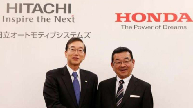 Honda sepakat kerja sama dengan Hitachi Auto.