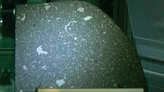 Bagian meteorit Allende 