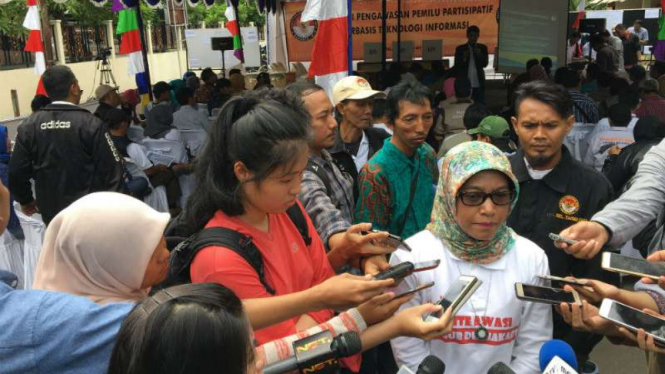 Ketua Bawaslu DKI Jakarta Mimah Susanti 