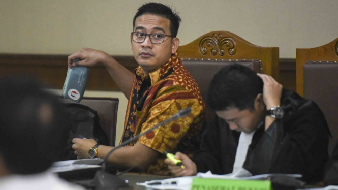 Sidang Kasus Suap AKBP Brotoseno.