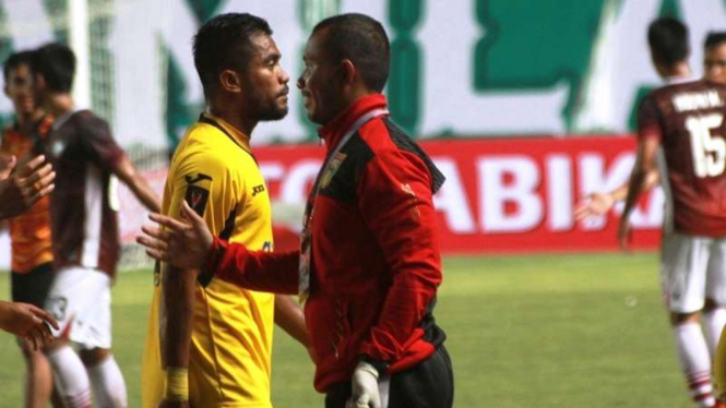 Pemain Mitra Kukar, Zulham Zamrun saat tampil di Piala Presiden.