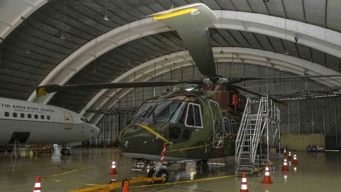 Kontroversi, Helikopter AW 101 Sudah Tiba di Indonesia