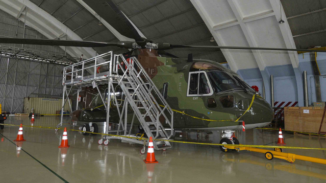 Kontroversi, Helikopter AW 101 Sudah Tiba di Indonesia