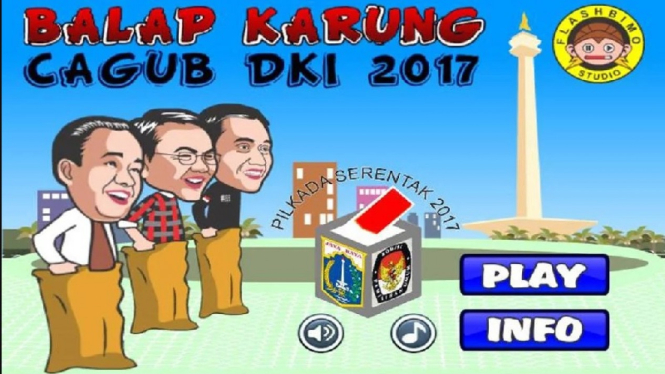 Game bertema Pilkada DKI Jakarta 2017 di Play Store