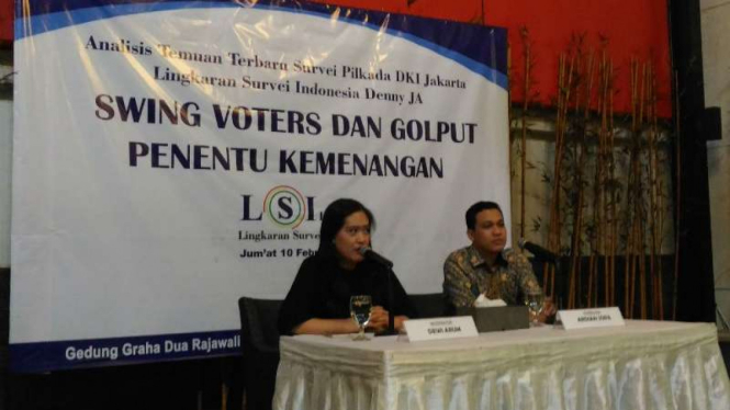 Lingkaran Survei Indonesia (LSI) Denny JA, kembali merilis hasil survei terbaru.