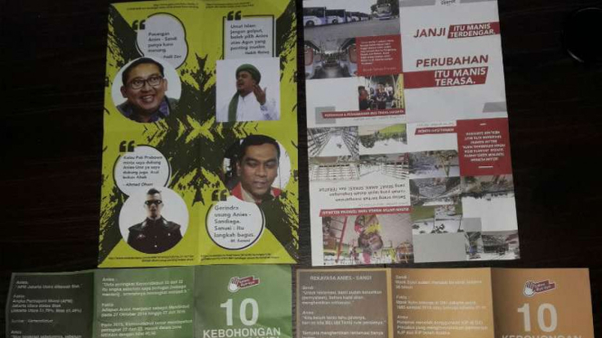 Brosur kampanye hitam terhadap Cagub-Cawagub DKI Jakarta, Anies Baswedan-Sandiaga Uno.