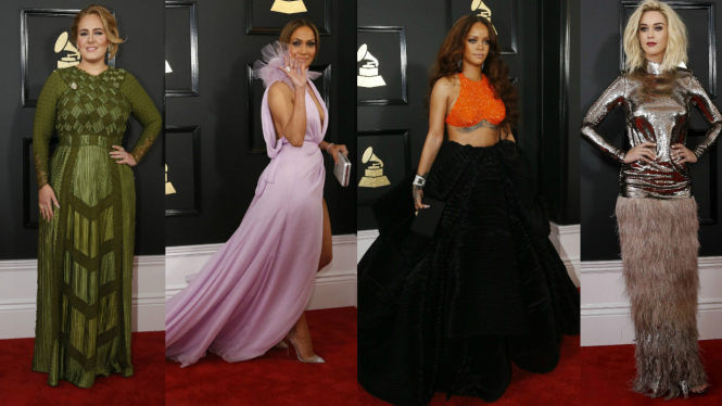 Gaun Terbaik di Grammy Awards 2017