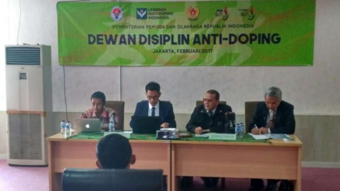 Sidang terhadap atlet yang terindikasi doping di PON dan Peparnas