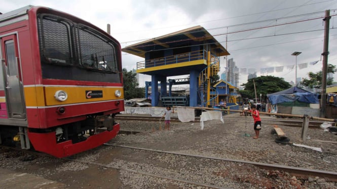 Kereta komuter/Ilustrasi.