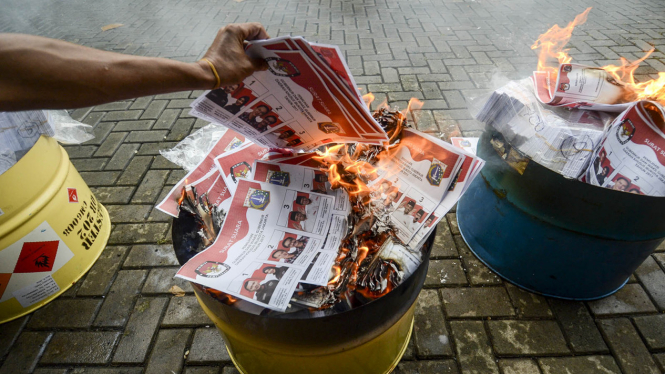 KPUD Musnahkan 46.682 Surat Suara