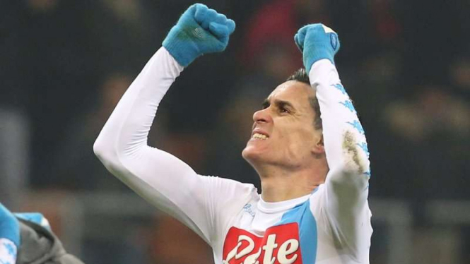 Penyerang Napoli, Jose Maria Callejon