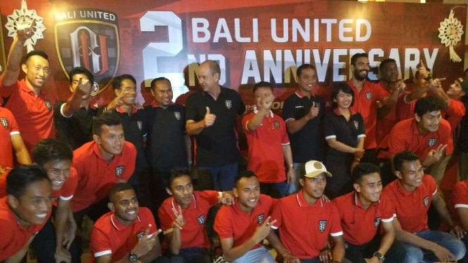 Bali United saat ulang tahun kedua
