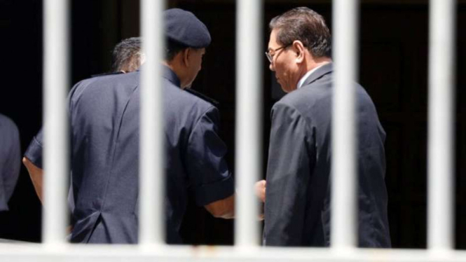 Seorang pejabat Korea Utara mendatangi rumah duka tempat jasad Kim Jong-nam.