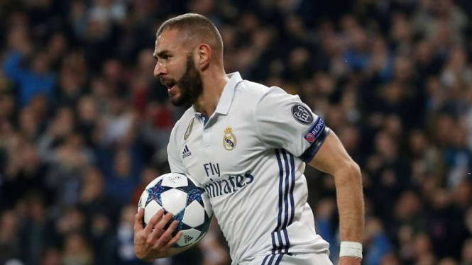 Karim Benzema, penyerang Real Madrid