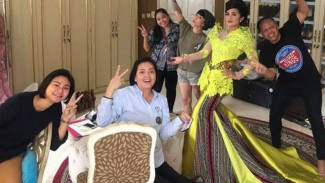 Pakai Gaun Kuning Mentereng, Krisdayanti Dipuji Netizen
