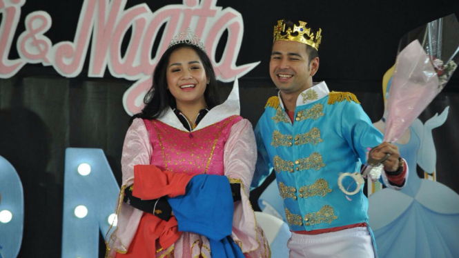 Raffi Ahmad dan Nagita Slavina.