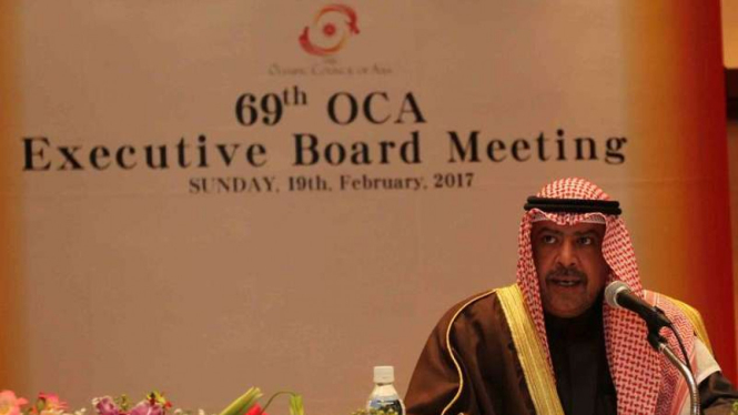 Presiden OCA, Sheikh Fahad Al-Ahmed Al Sabah