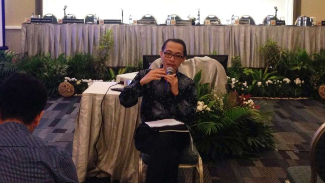 Direktur dan Investor Relations PT Bakrie Sumatera Plantations, Andi W. Setianto.