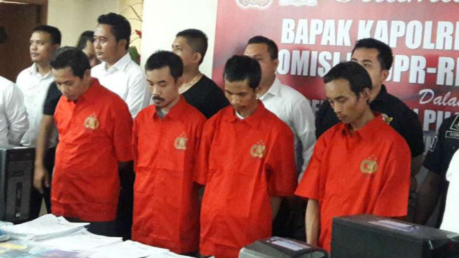 Polda Metro Mengungkap kasus investasi bodong Pandawa Group, Depok, Jabar.