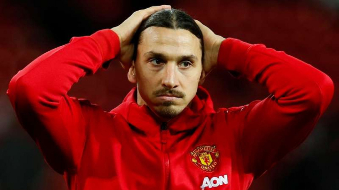 Penyerang Manchester United, Zlatan Ibrahimovic