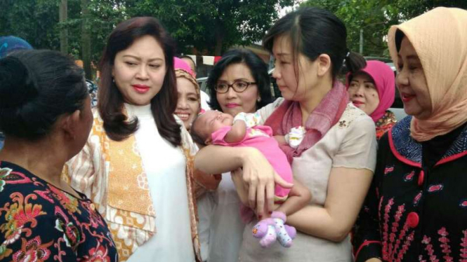 Veronica Tan, istri Gubernur DKI Jakarta Basuki Tjahaja Purnama alias Ahok. 