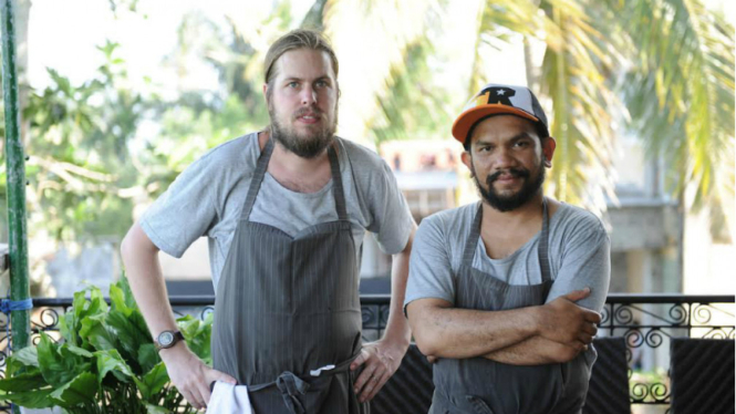 Beberapa Chef Ubud Food Festival 2017 mendapatkan penghargaan.