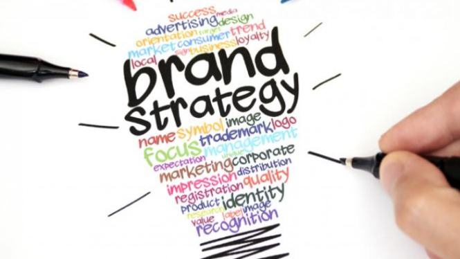 Ilustrasi strategi branding.