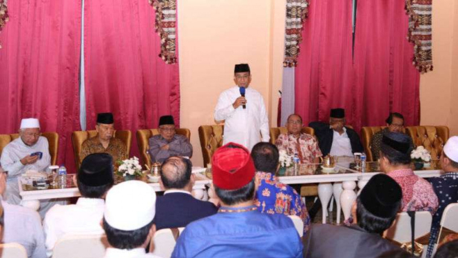 Anies Baswedan silaturrahmi dengan Forum Ulama dan Habaib (FUHAB) DKI Jakarta.