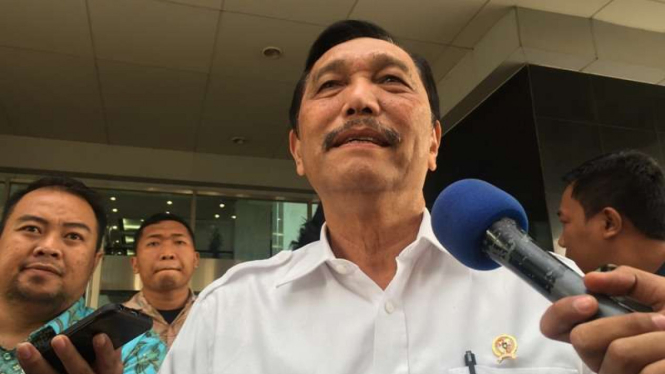 Menteri Koordinator Bidang Kemaritiman, Luhut Binsar Pandjaitan.