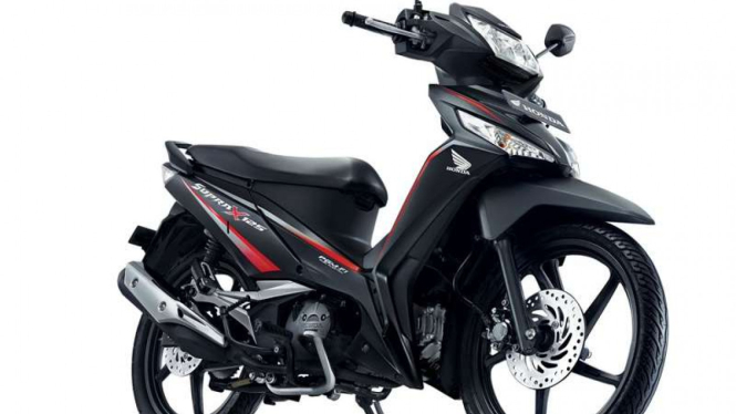 Honda Supra X 125 FI terbaru.