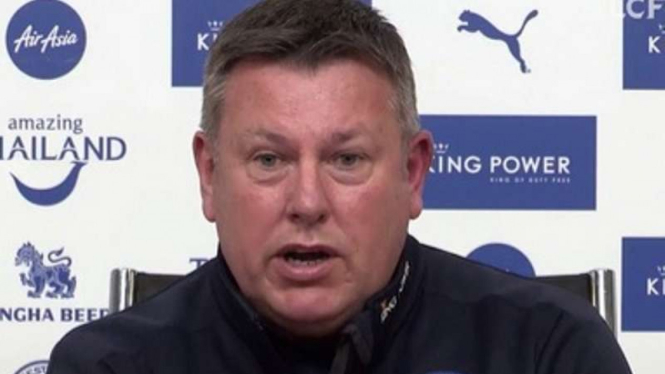 Manager Leicester City, Craig Shakespeare.