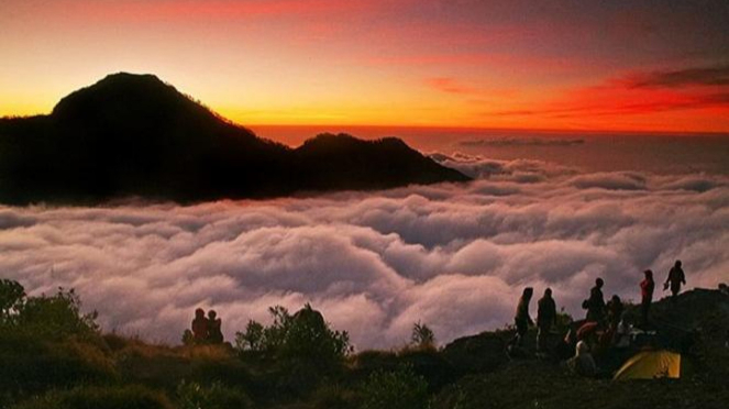 Gunung Rinjani, Lombok.