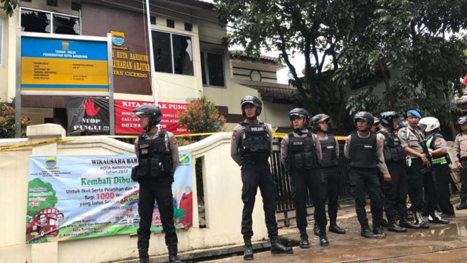 Ledakan Bom di Cicendo Bandung