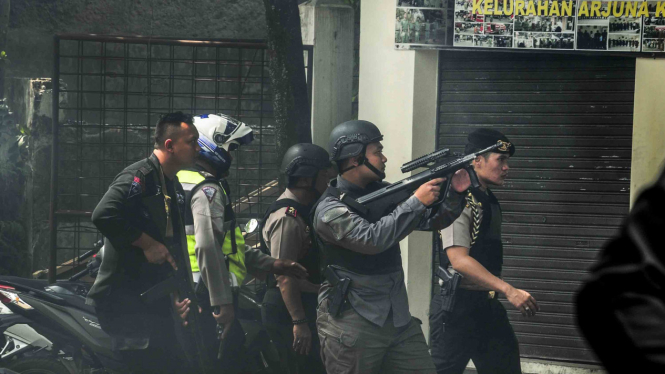 Penangkapan Terduga Teroris di Bandung