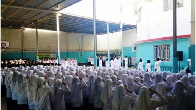 Kondisi Sekolah Indonesia Jeddah (SIJ) saat ini. (foto u-report)