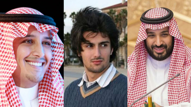 Sejumlah Pangeran Arab Saudi.